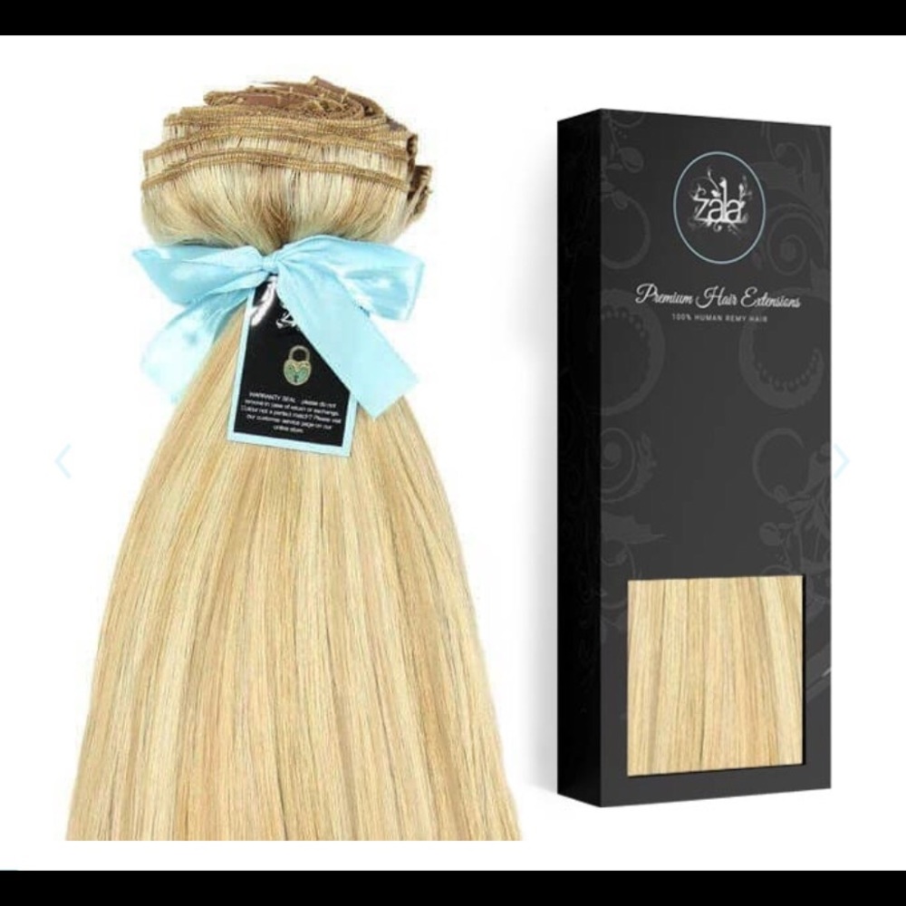 ZALA HONEY/BEACH BLONDE HIGHLIGHTS CLIPIN -9 piece